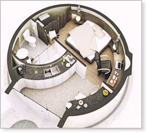 3D Rendered Design of Studio House